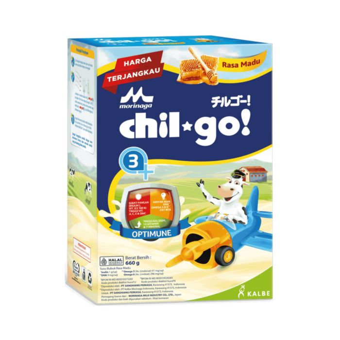 Morinaga Chil Go Madu 3+ Susu Pertumbuhan Anak Usia 3-12 Tahun