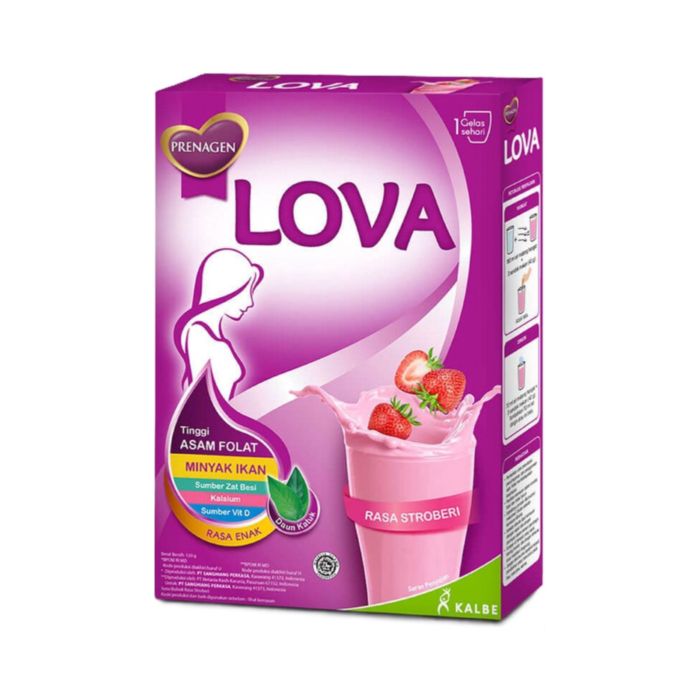 Prenagen Lova Stroberi Susu Ibu Hamil dan Menyusui