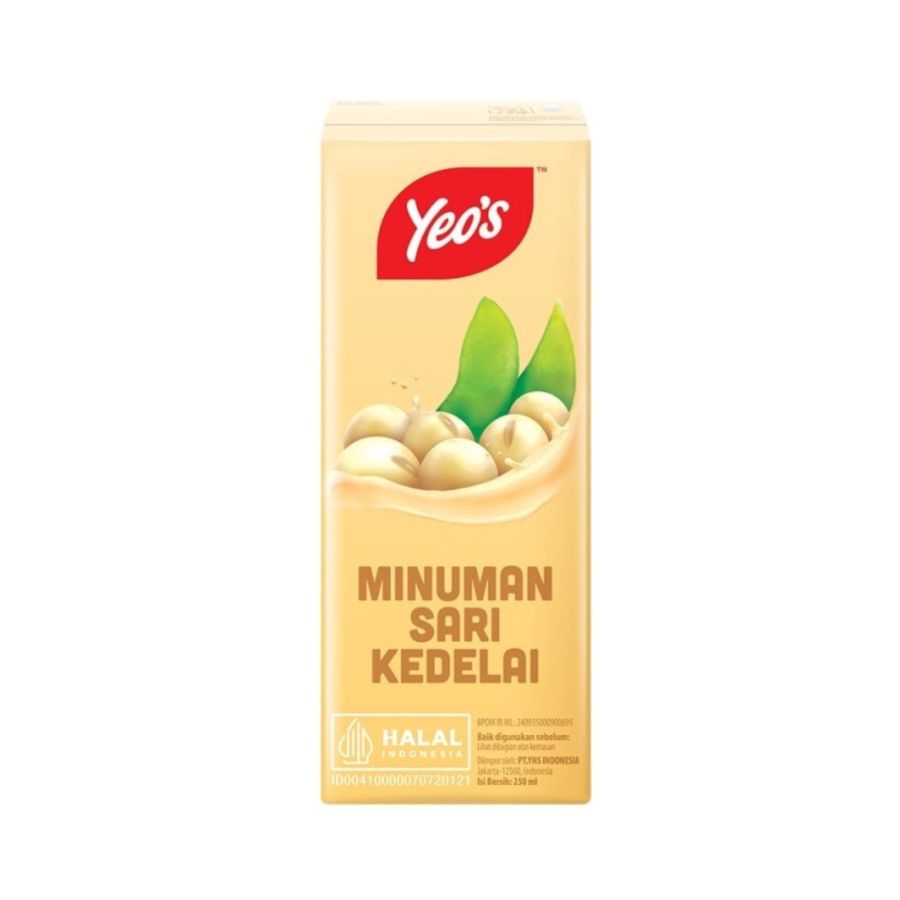Yeo's Soya Bean Minuman Sari Kedelai 250ml 1pcs