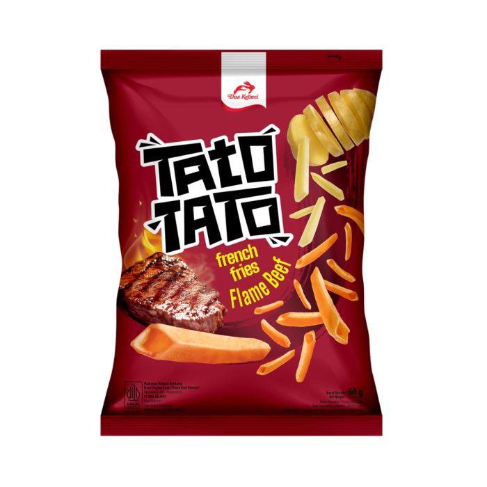 Tato Tato French Fries Flame Beef 60 GR