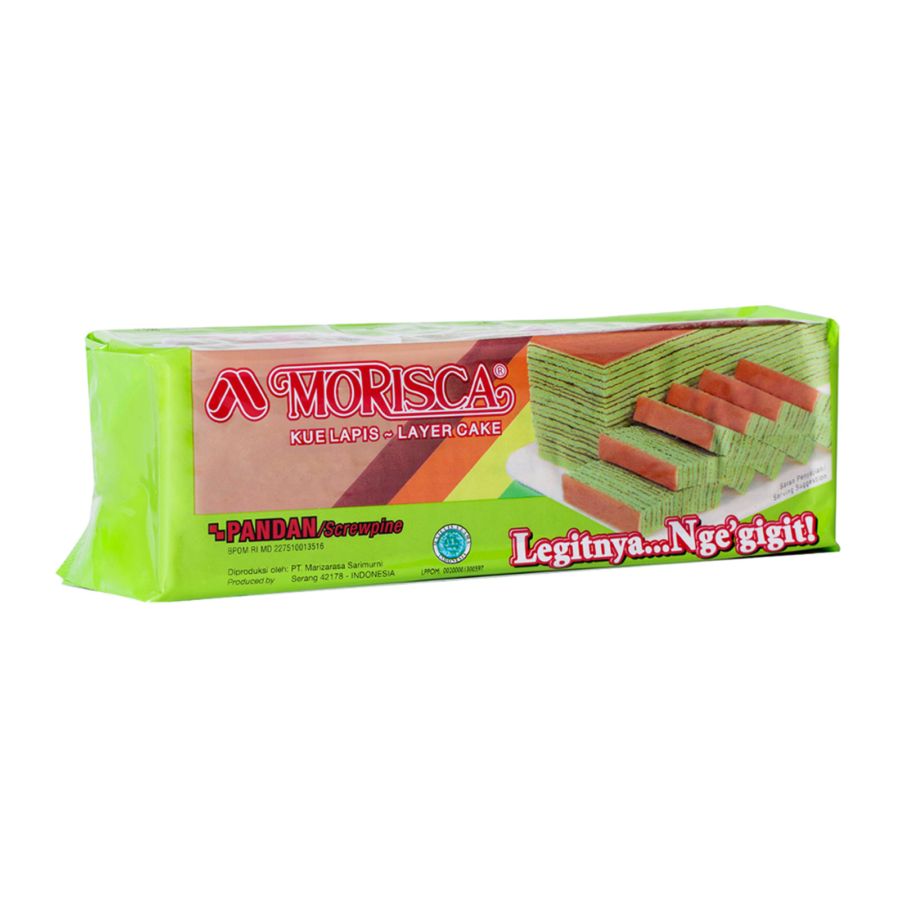 Morisca Kue Lapis Legit Pandan 365gram