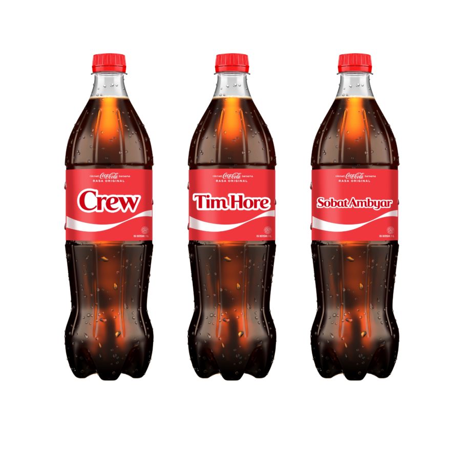 Coca-Cola Minuman Soda Botol 1000ml