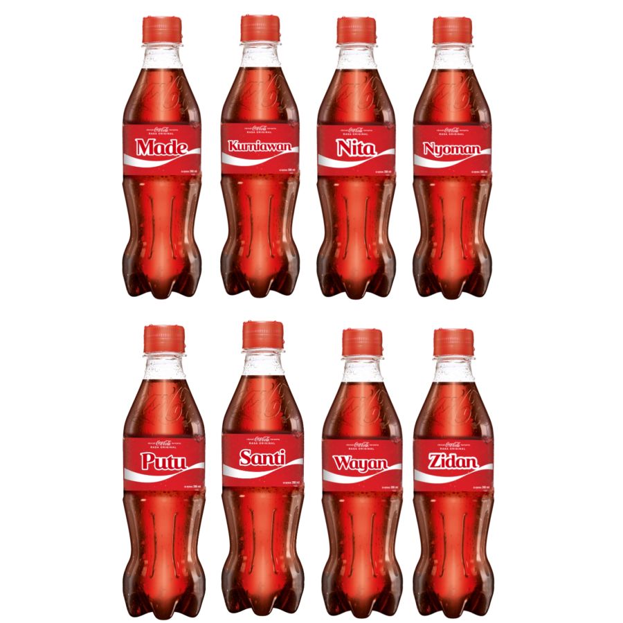 Coca-Cola Minuman Soda Botol 390ml