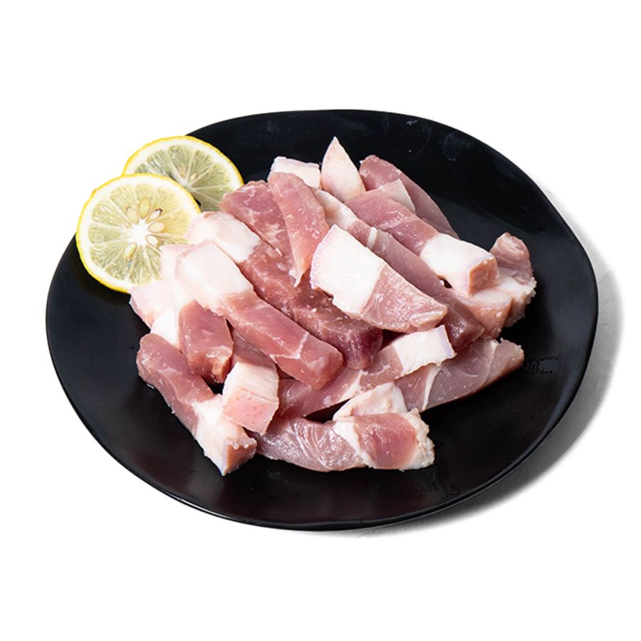 Paha Kulit Babi Potong Dadu 500gram