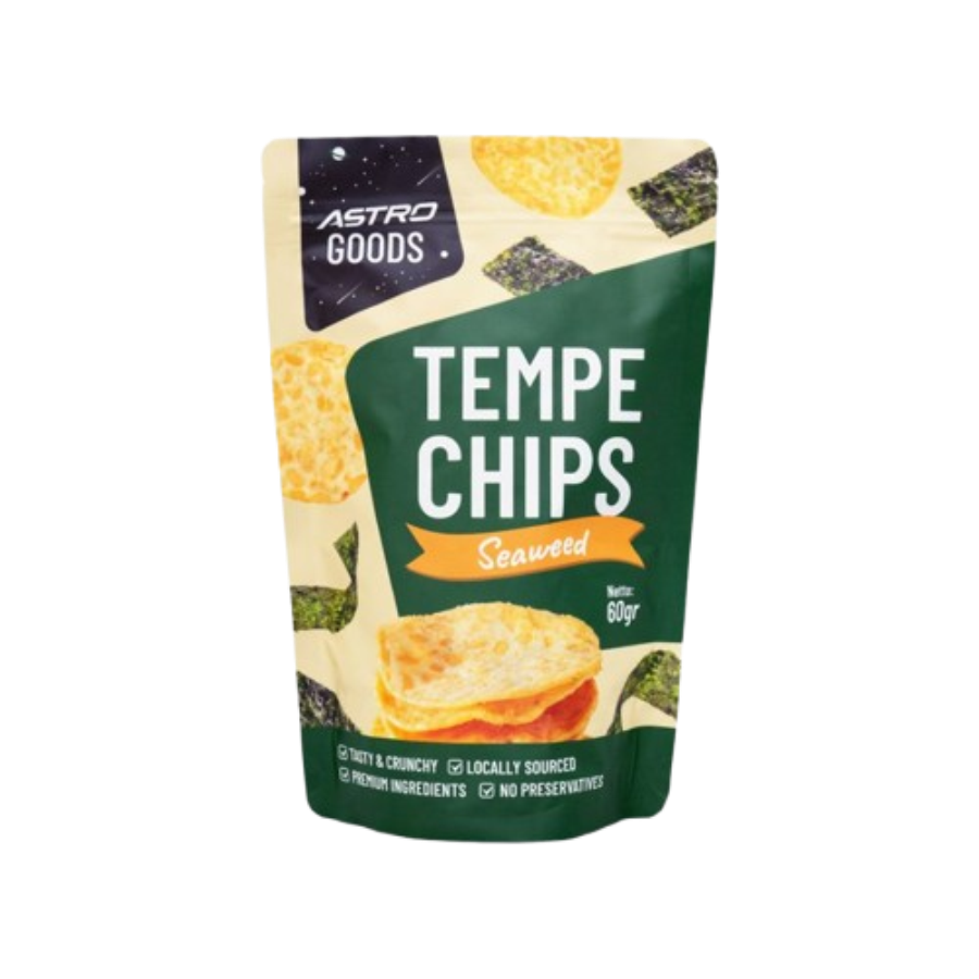 Tempe Chips Seaweed Keripik Tempe Astro Goods 60gram