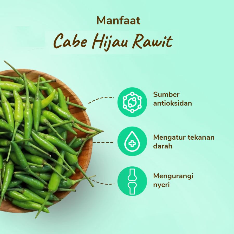 Cabe Hijau Rawit Astro Farm 50gram