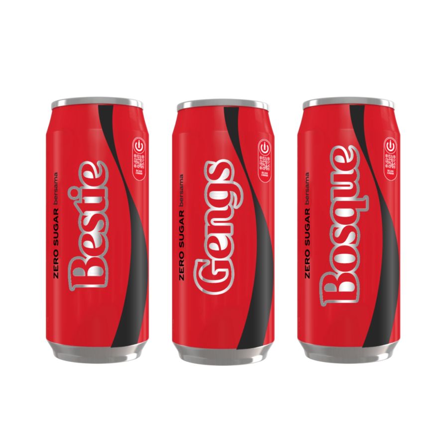 [CHILLED] Coca-Cola Zero Minuman Soda Can 250ml