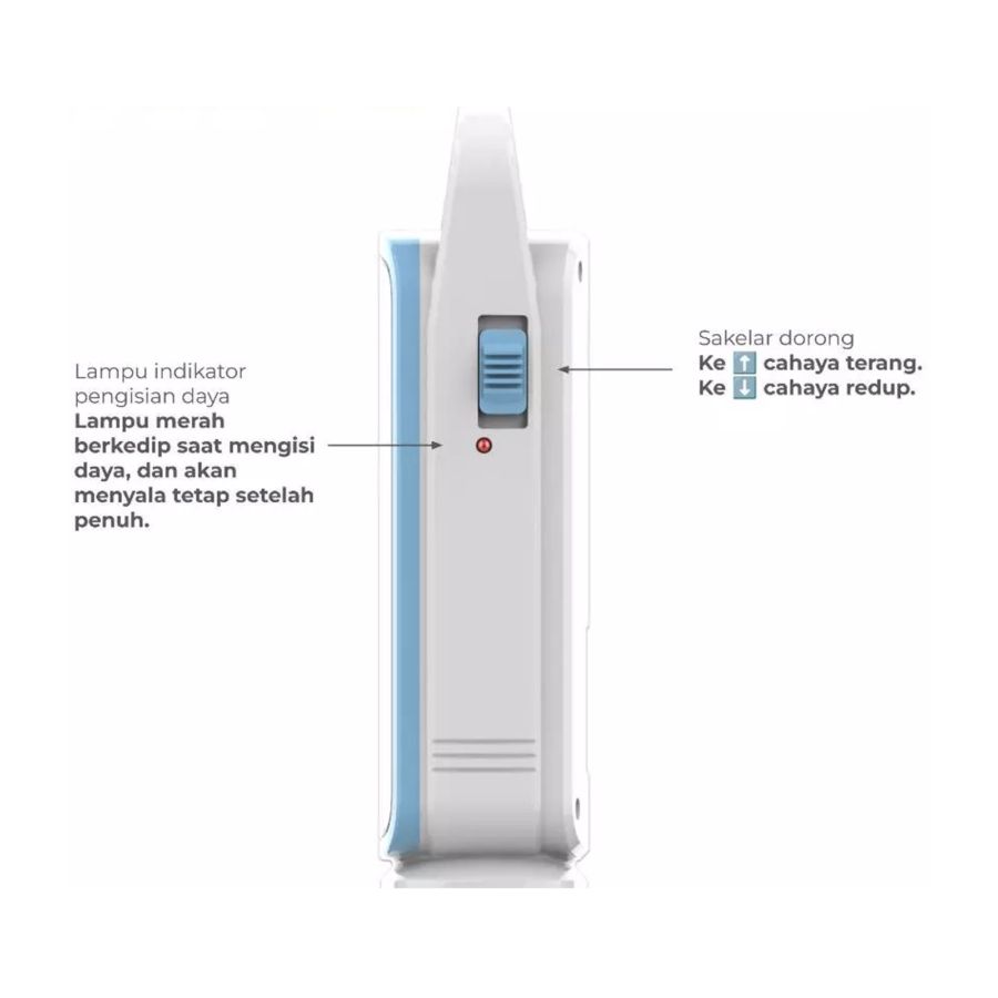 Aoki Emergency LED Lamp Random Color 1pcs