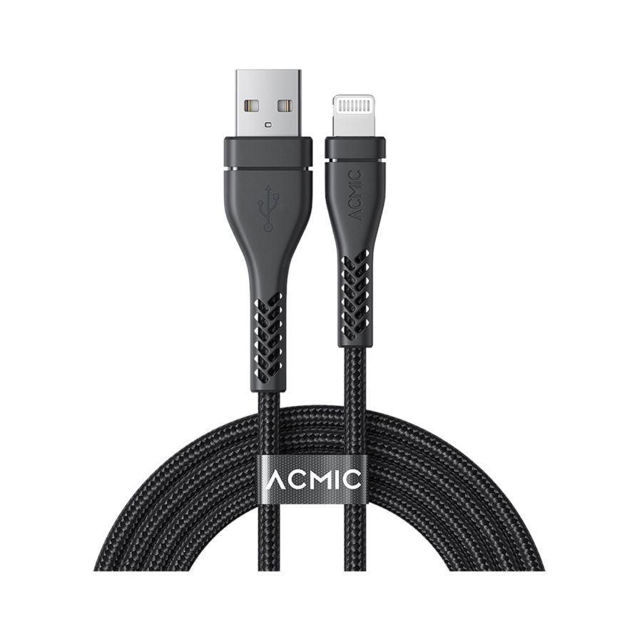 Acmic B200 Kabel Data USB to Lightning Fast Charging 2 Meter 1pcs
