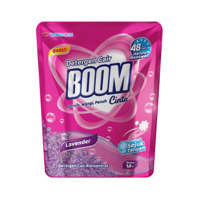 BOOM Lavender Detergen Cair 1600 Ml