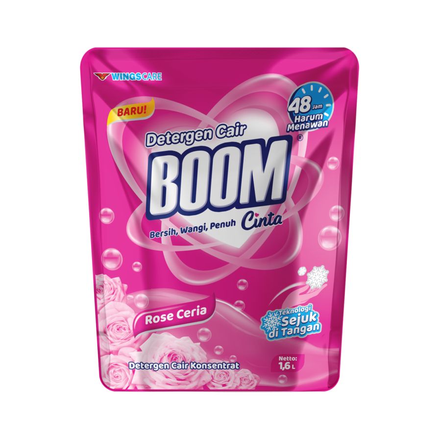 Boom Rose Ceria Detergen Cair 1600ml