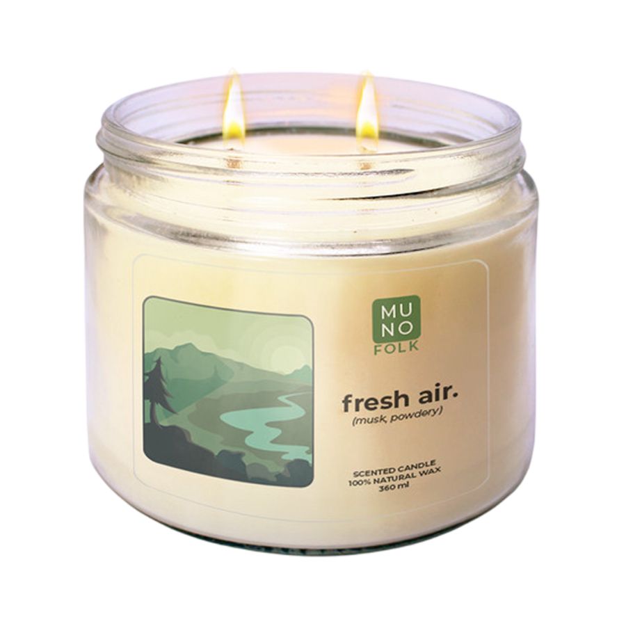 Muno Folk Fresh AIr Lilin Aromaterapi 360ml