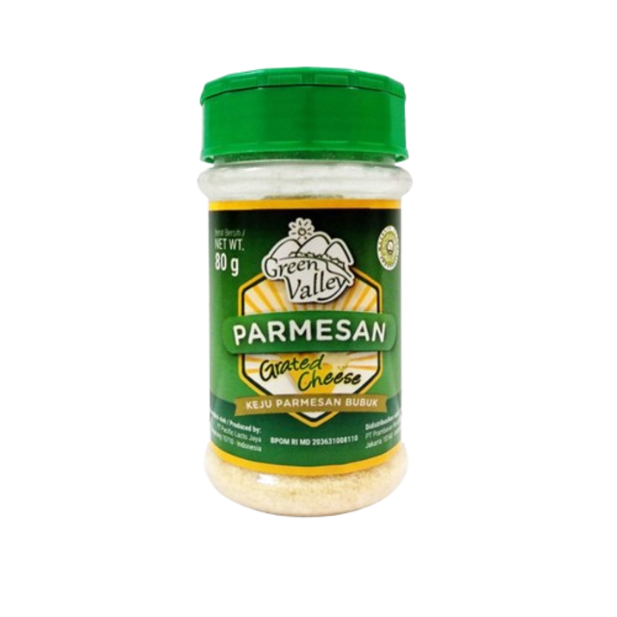 Green Valley Grated Parmesan Cheese/Keju Parmesan 80gram
