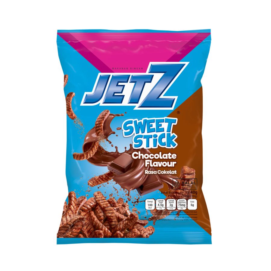 Jetz Sweet Chocolate Fiesta 40gram