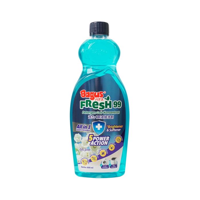 Bagus Fresh 99 Lily Scent Deterjen Cair Botol 600 mL
