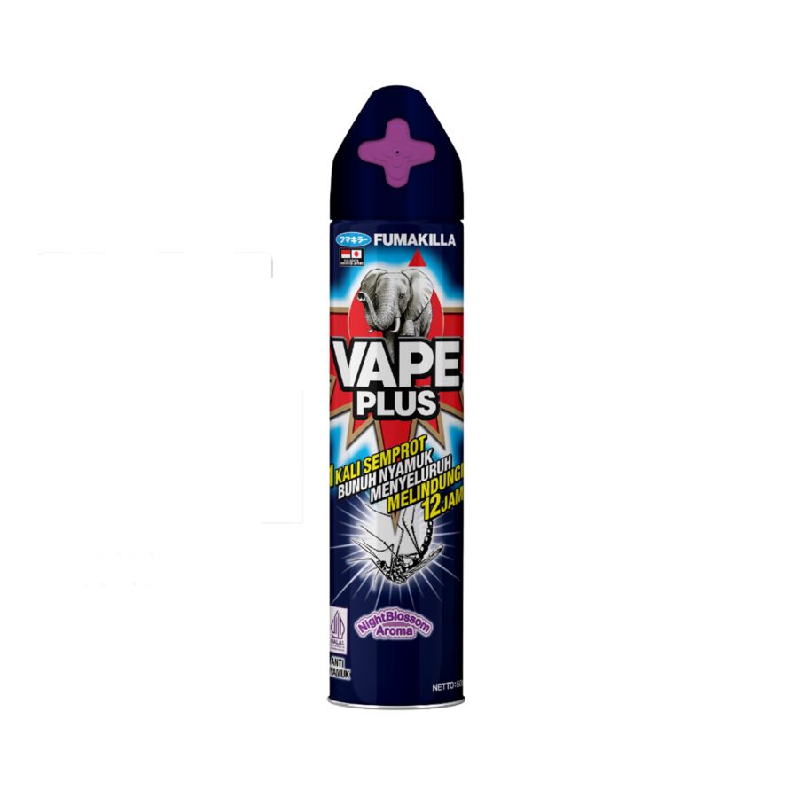 Fumakilla Vape Plus Aerosol Pembasmi Nyamuk Night Blossom 500ml 1pcs