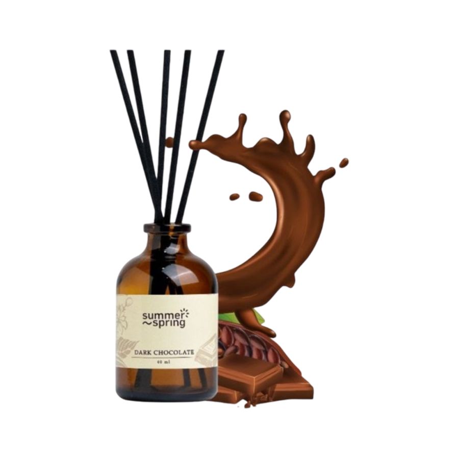 Summerspring Dark Chocolate Reed Diffuser Pengharum Ruangan 40ml