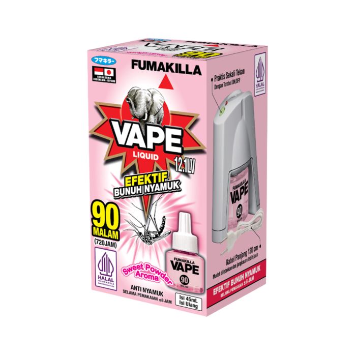 Vape Liquid Sweet Powder Refill 90 Malam