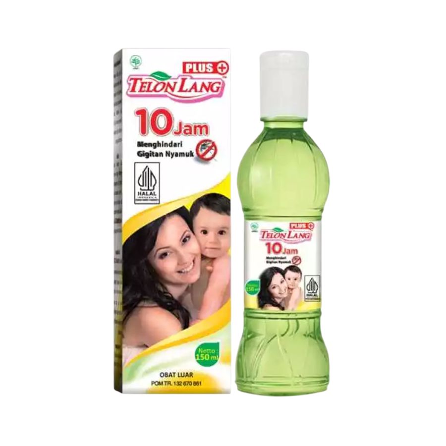 Cap Lang Telon Lang Plus Minyak Masuk Angin dan Kembung pada Bayi 150 ml 1pcs