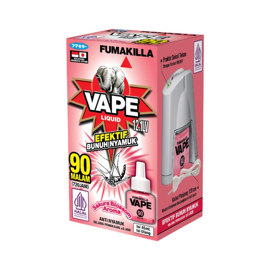 Vape Liquid Sakura Blossom 90 Malam Refill 1pcs