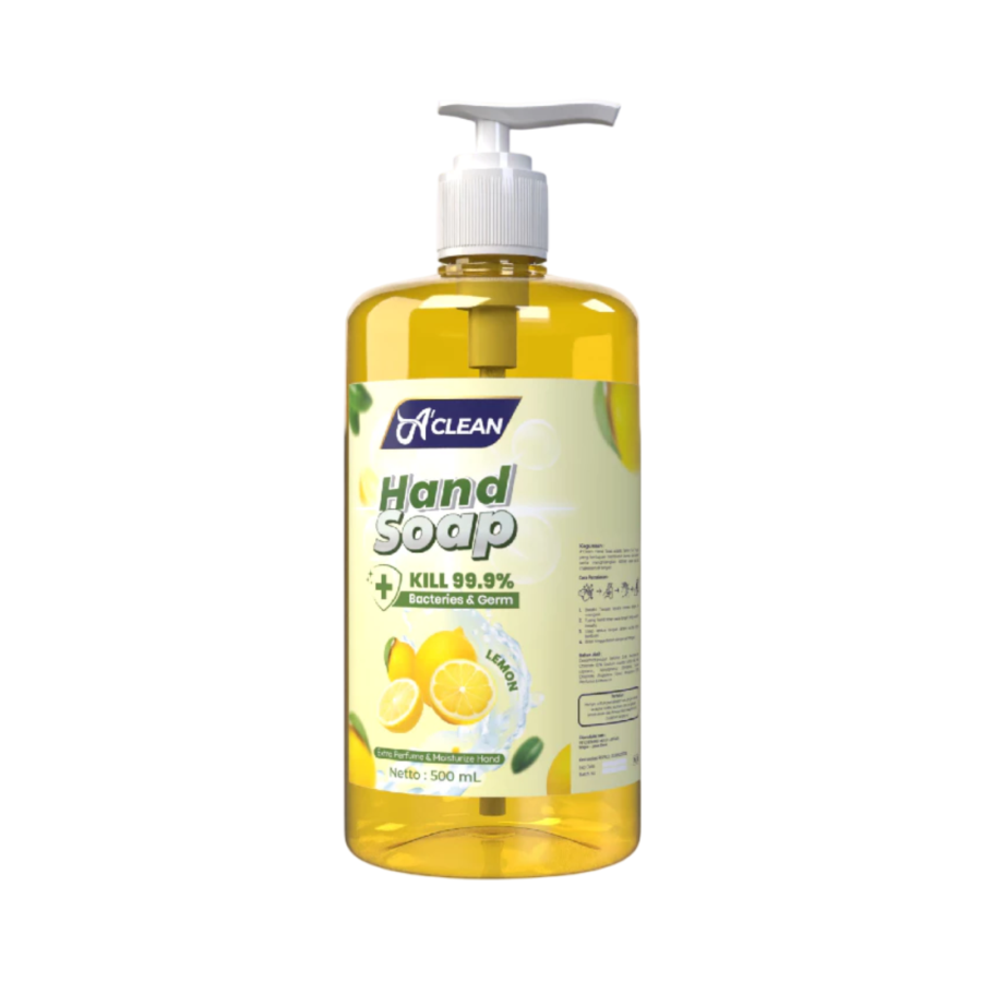 Amorens A'Clean Fresh Lemon Hand Soap 500ml
