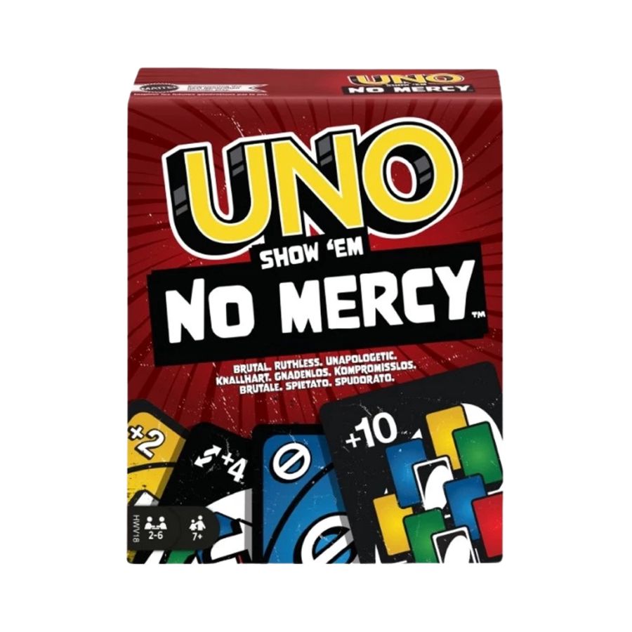 UNO Show 'Em No Mercy Permainan Kartu 1pcs