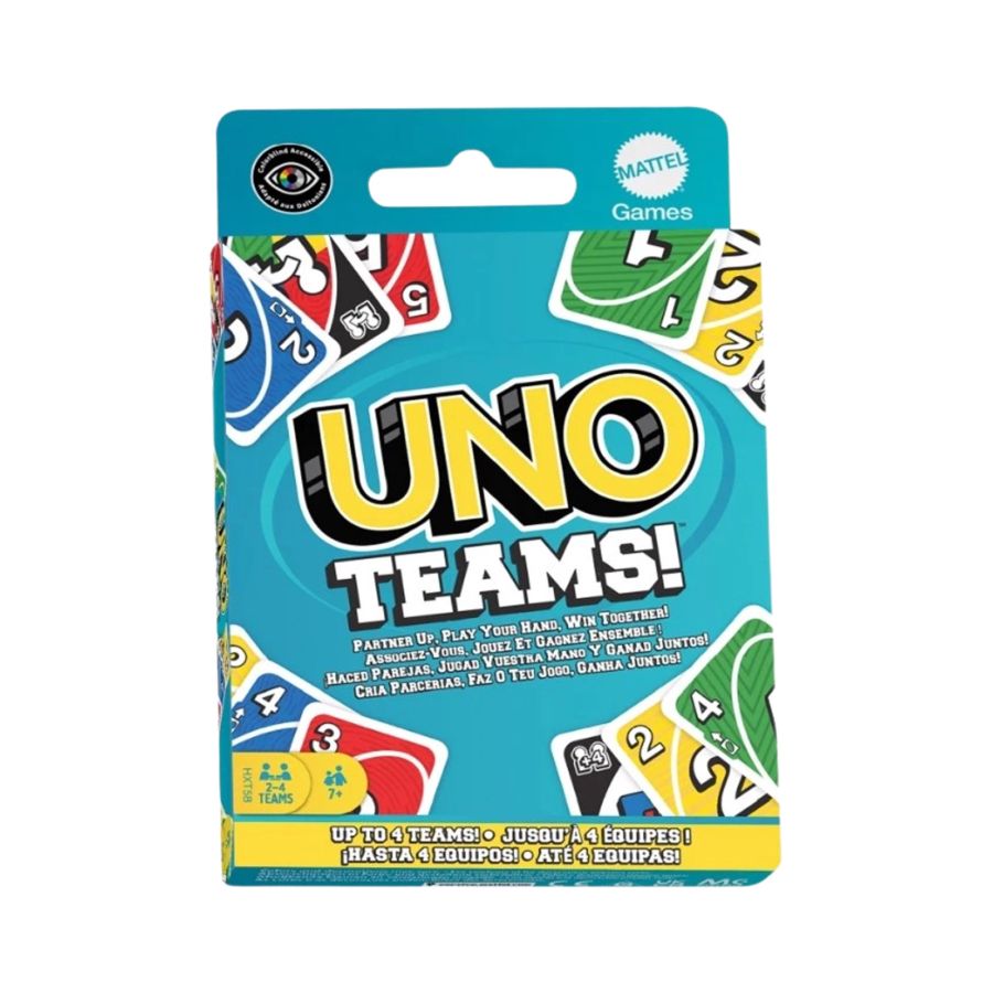 UNO Teams Permainan Kartu 1pcs