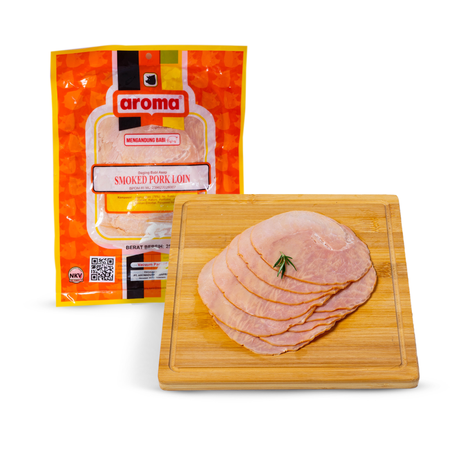 Aroma Smoked Pork Loin 250gram