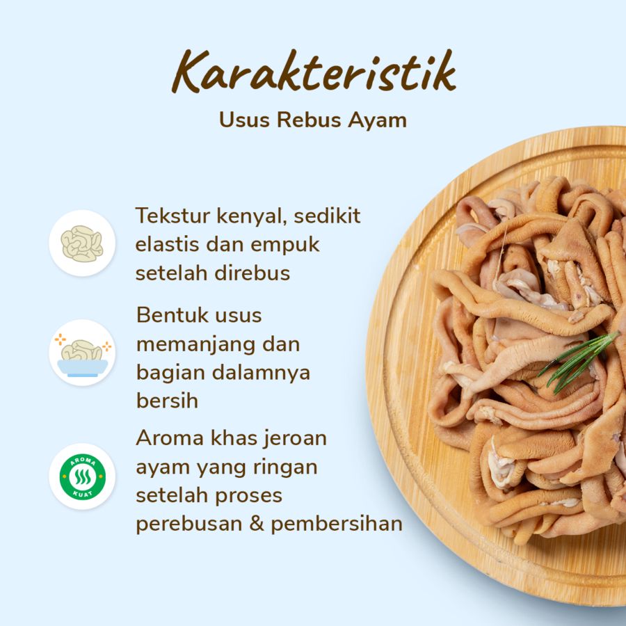 Usus Rebus Ayam Astro Farm 450-550gram
