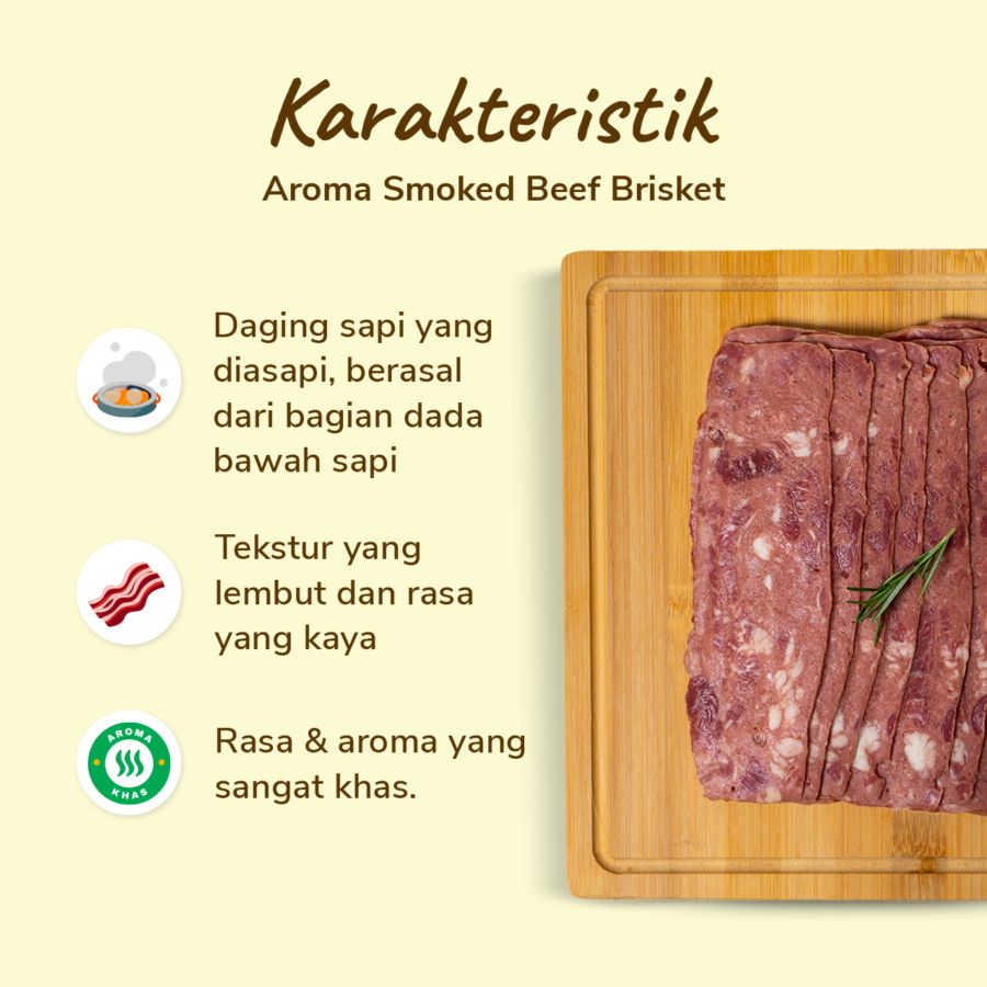 Smoked Beef Brisket Aroma 250gram