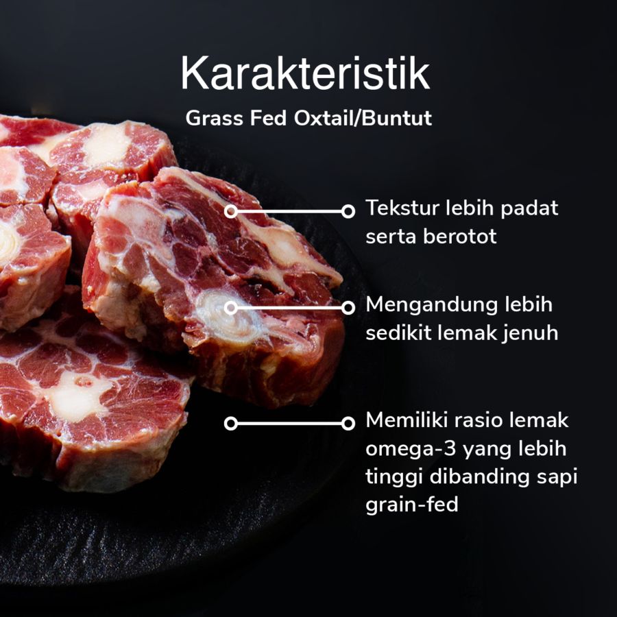 Buntut Grass Fed 500gram