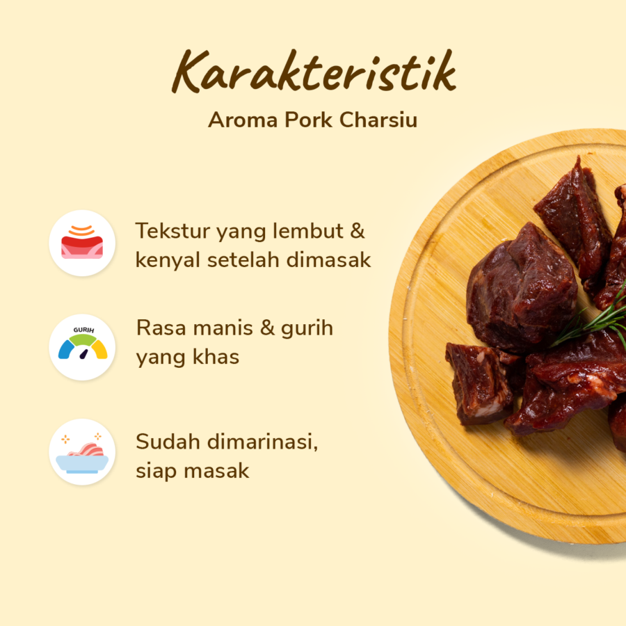 Aroma Pork Chasiu 250gram