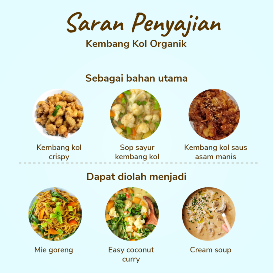 Kembang Kol Organik Astro Farm 500gram