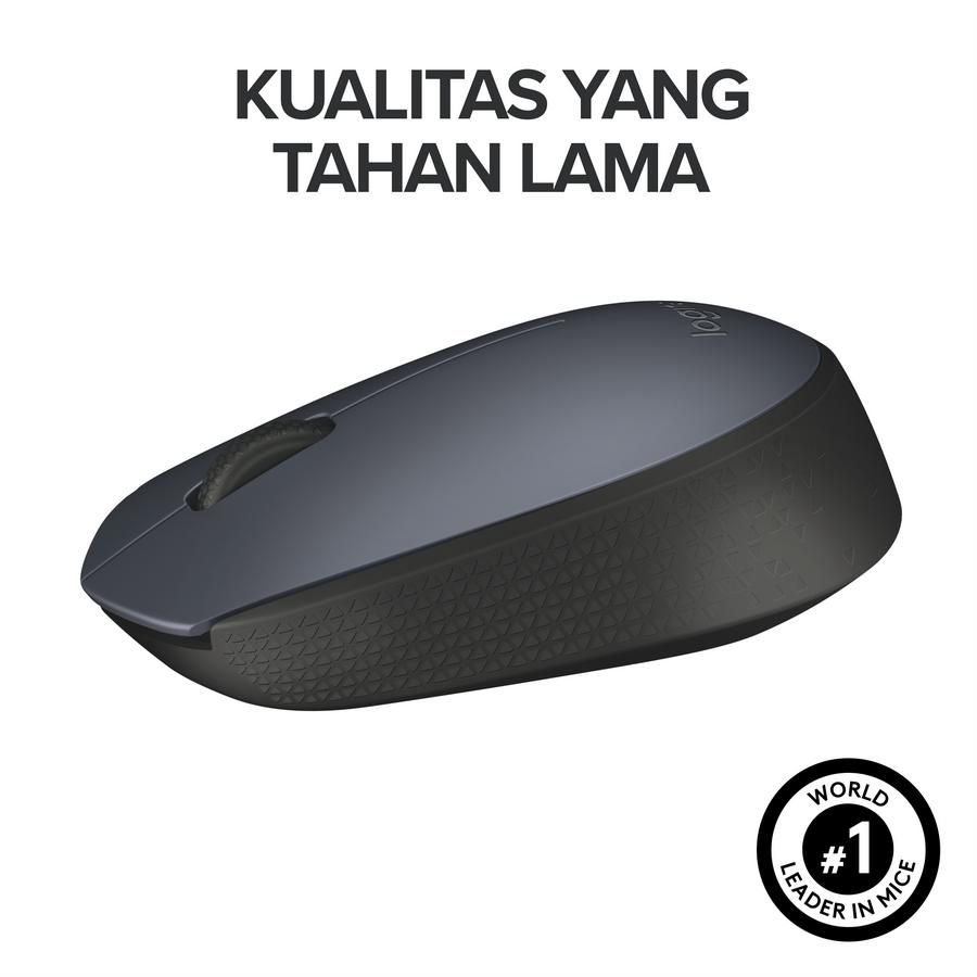 Logitech M170 Mouse Wireless untuk Windows, Mac, Linux dan ChromeOS 1pcs