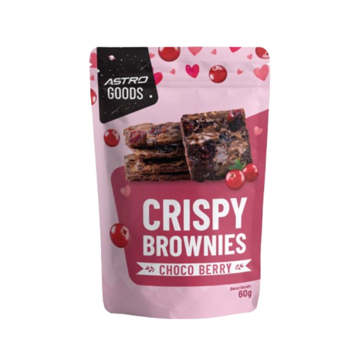 Crispy Brownies Choco Berry Astro Goods