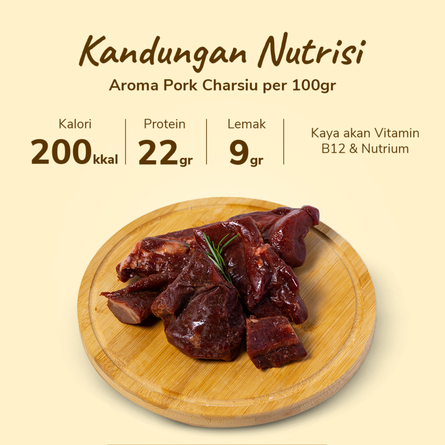 Aroma Pork Chasiu 250gram