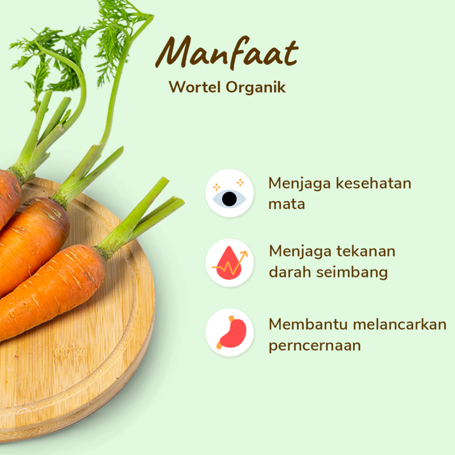 Wortel Organik Astro Farm 500gram