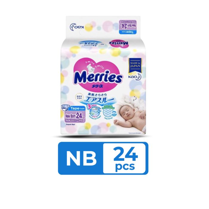 Merries NB24 Diapers Tape