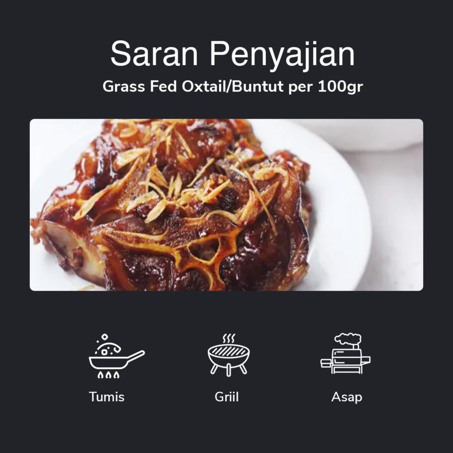 Buntut Grass Fed 500gram
