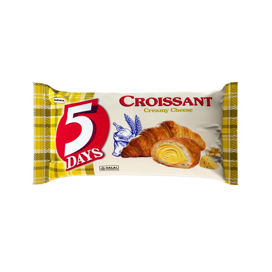5 Days Croissant Creamy Cheese 60gram