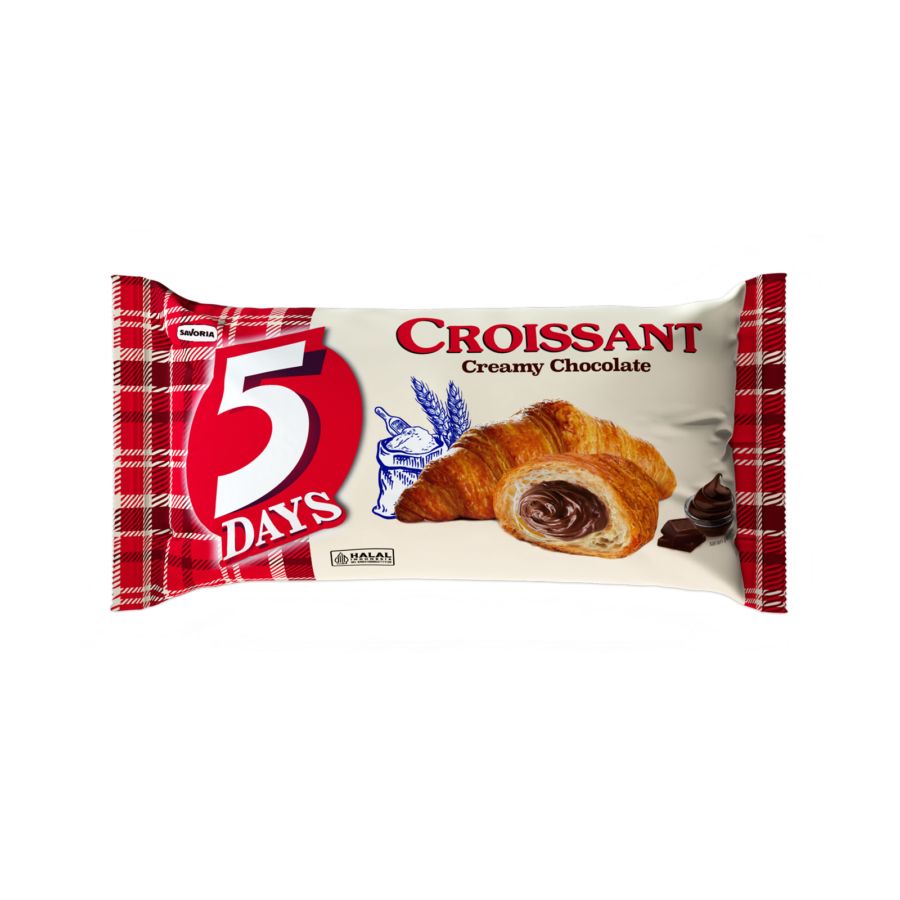 5 Days Croissant Creamy Chocolate 60gram