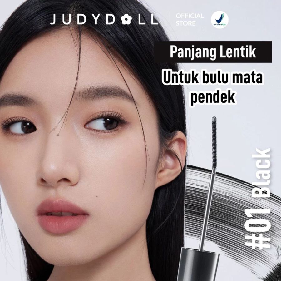 Judydoll Fine Curling Black Iron Mascara 2gram