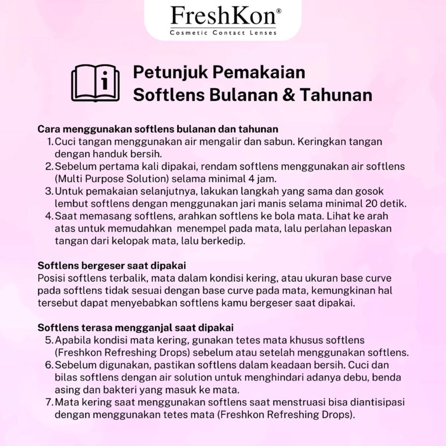 FreshKon Clear Multi Purpose Solution Cairan Softlens 100ml
