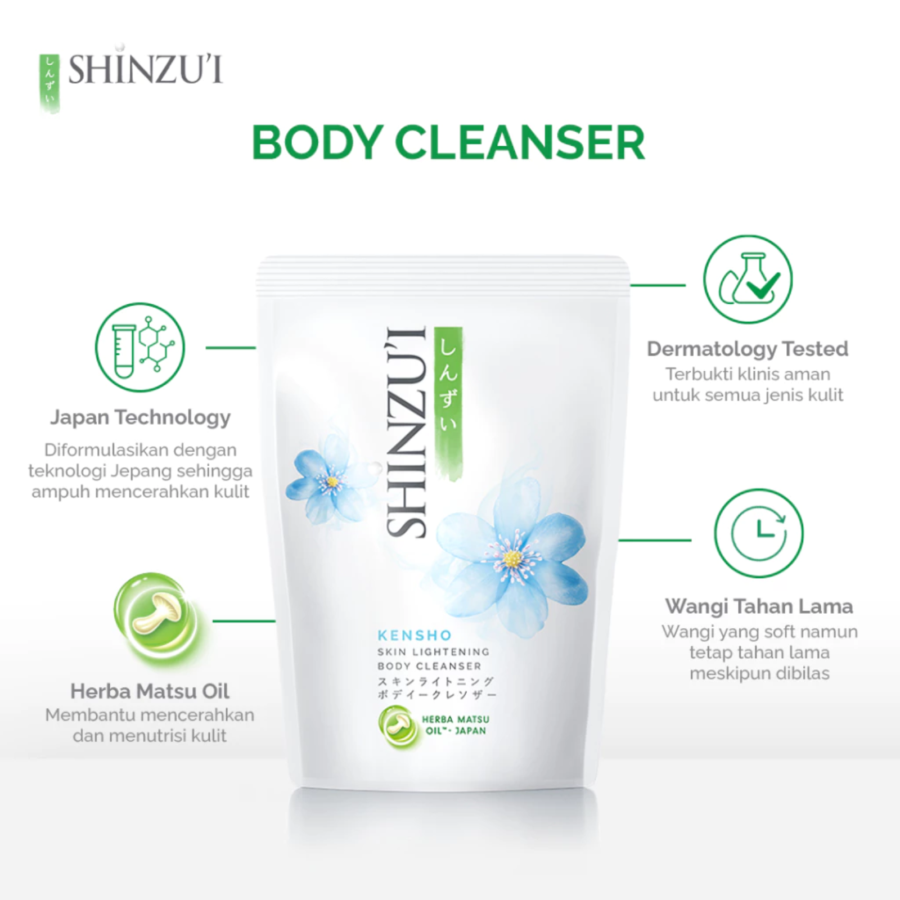 Shinzui Kensho Body Cleanser Refill 380ml