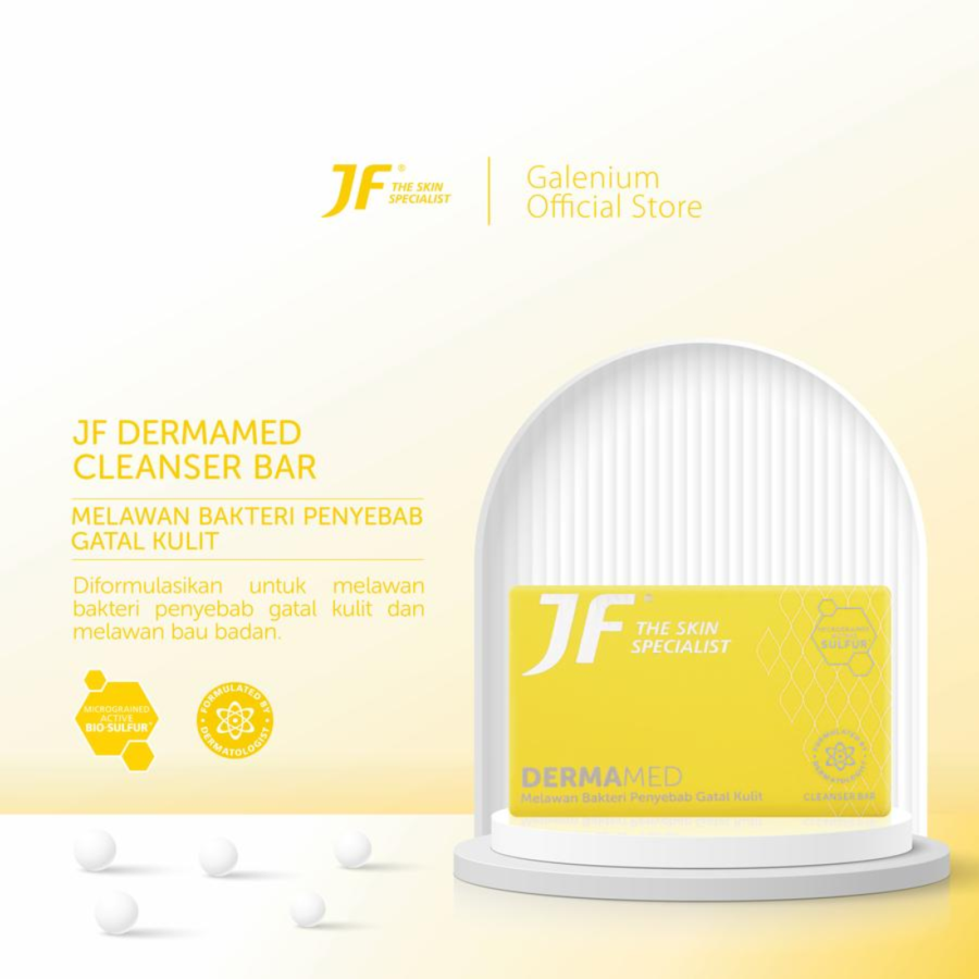 JF Sulfur Dermamed Cleanser Barsoap 90gram