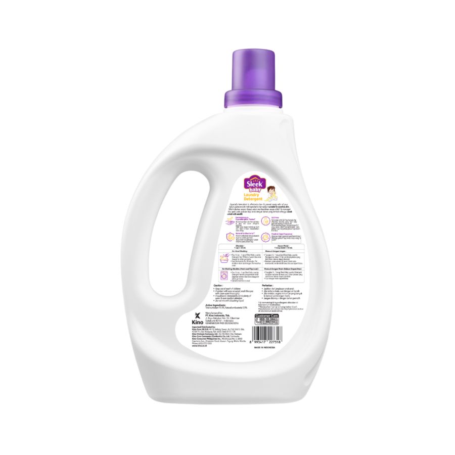 Sleek Baby Laundry Detergent Deterjen Cair 1200ml