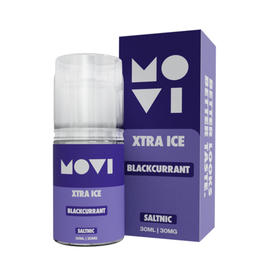 Movi Xtra Ice Blackcurrant Saltnic Liquid By Ice Series Rokok Elektrik 30ml