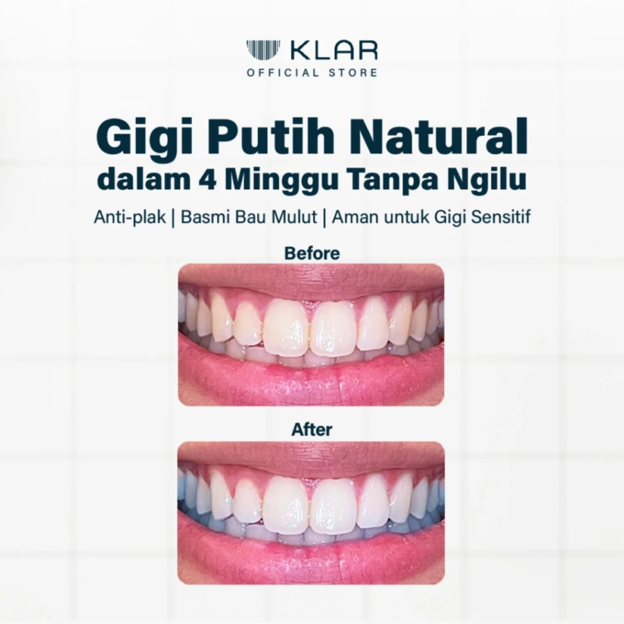 Klar Intensewhite PAP+ Toothpaste 40gram