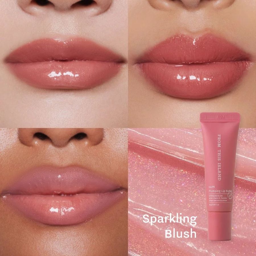 From This Island Illipe Plumping Sparkling Blush Lip Butter 10gram