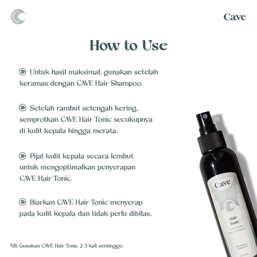 Cave Hair Tonic 150ml